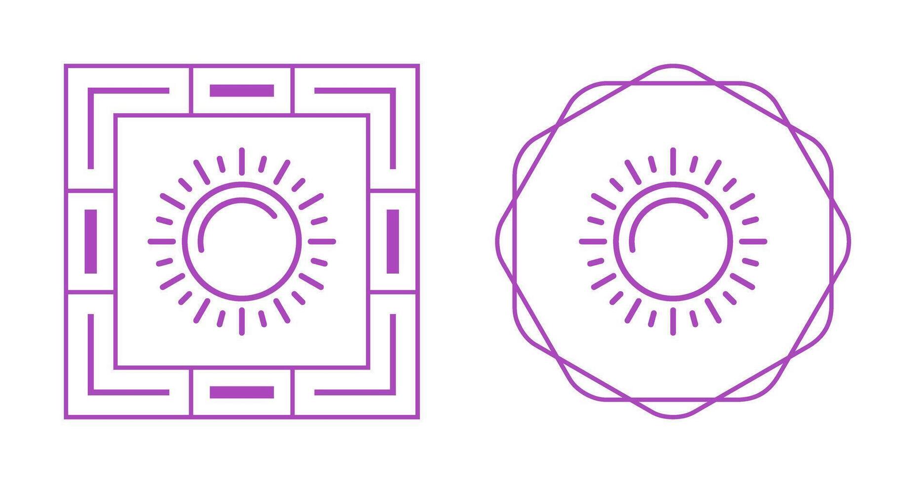 Sun Vector Icon