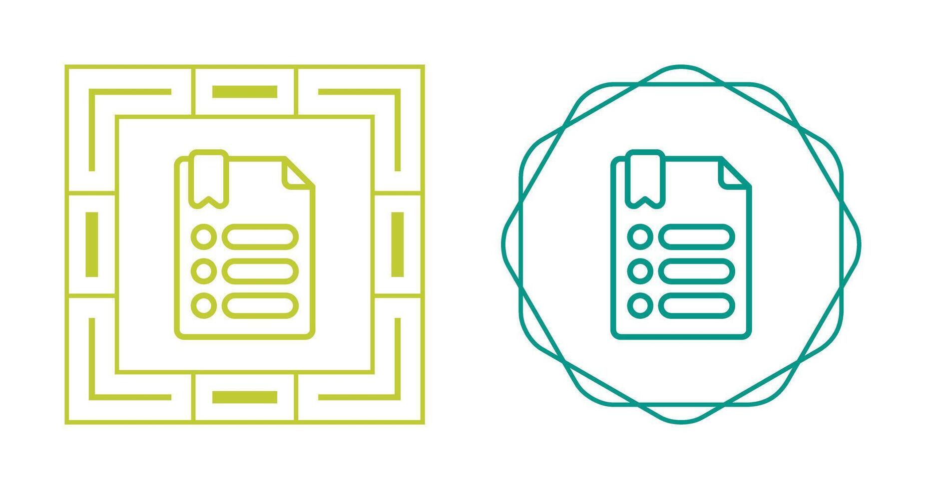 Bullet Points Vector Icon