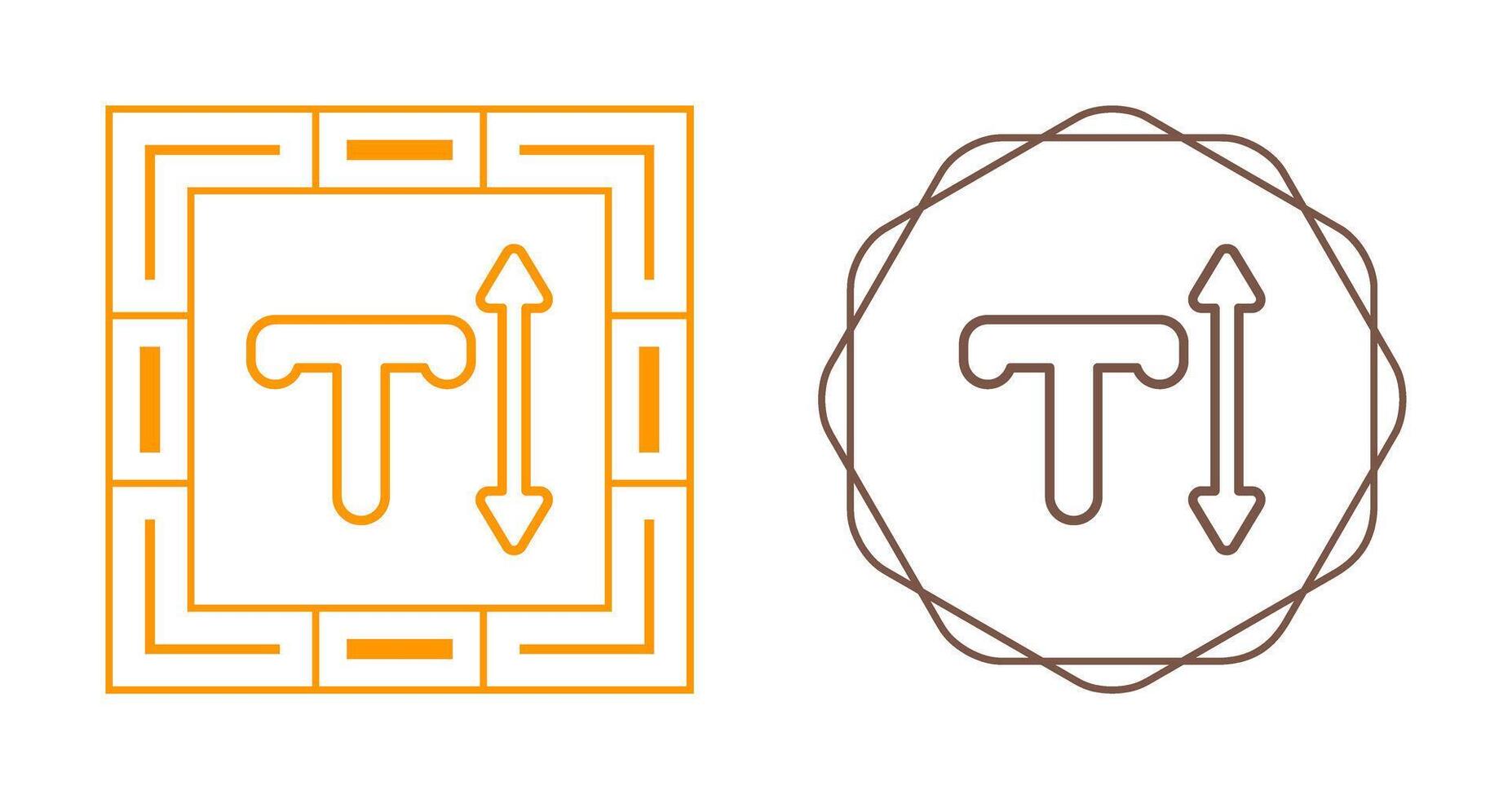 Text Vector Icon