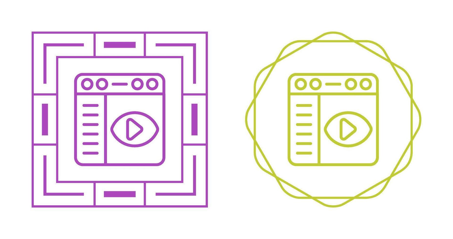 Browser Vector Icon