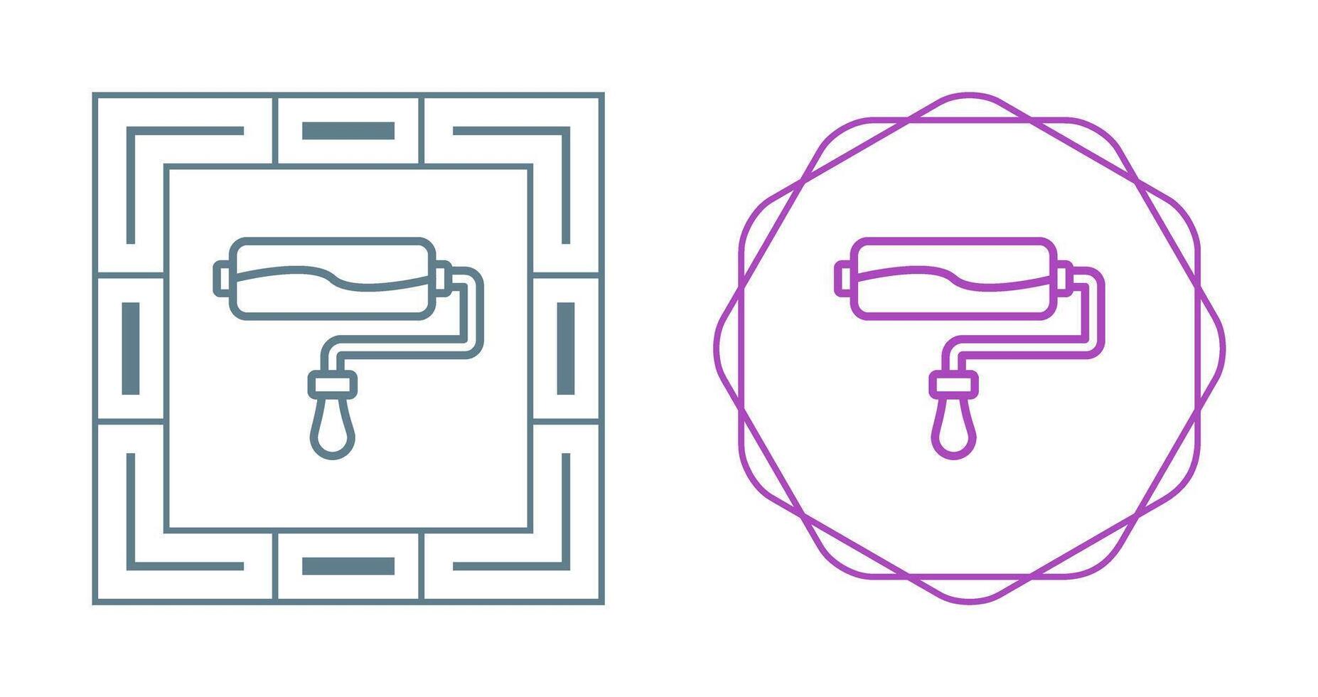 Paint Roller Vector Icon