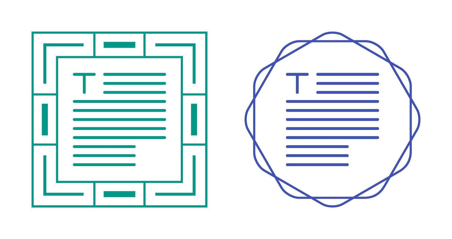 Typography Vector Icon