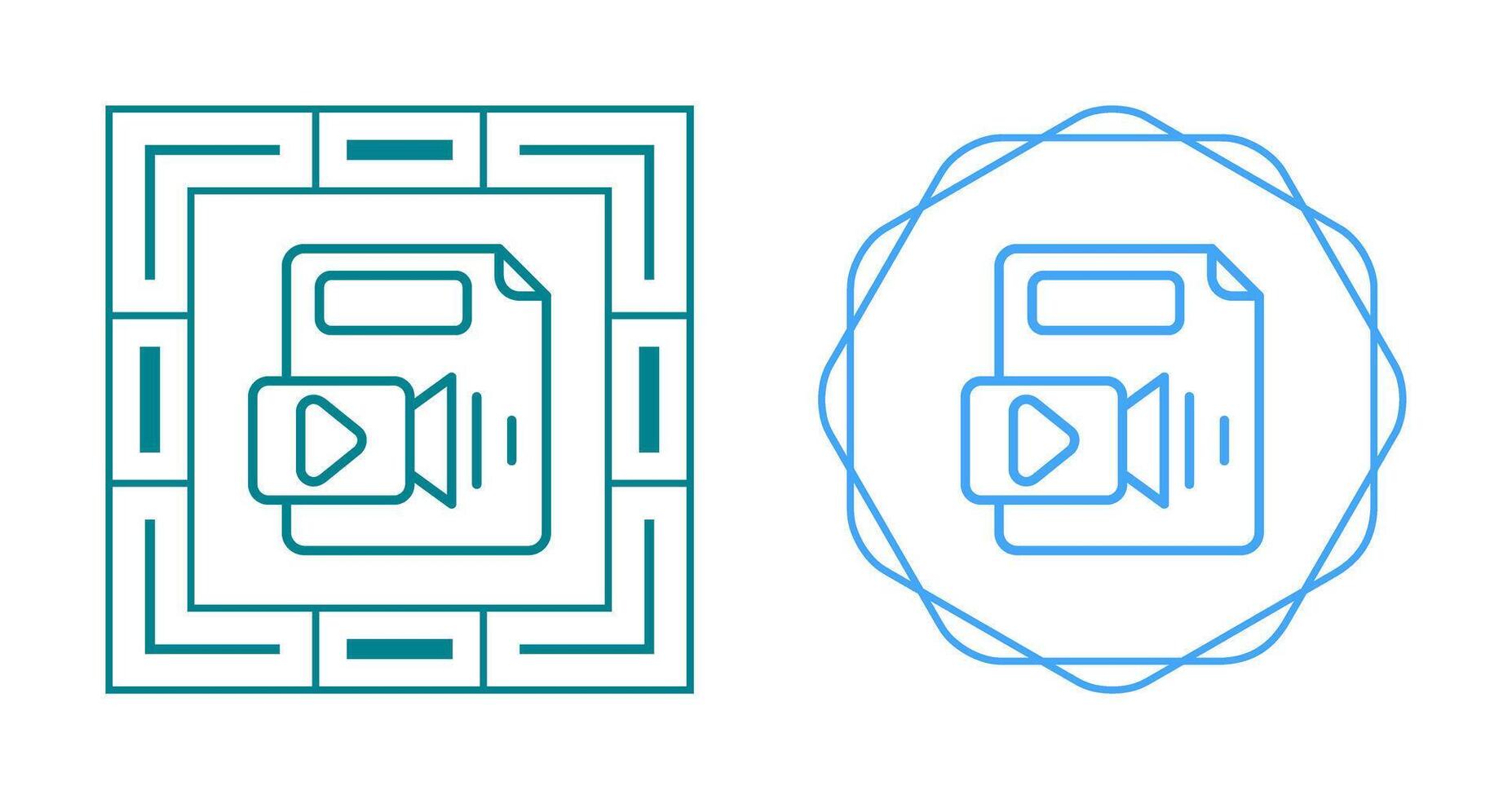 Video File Vector Icon