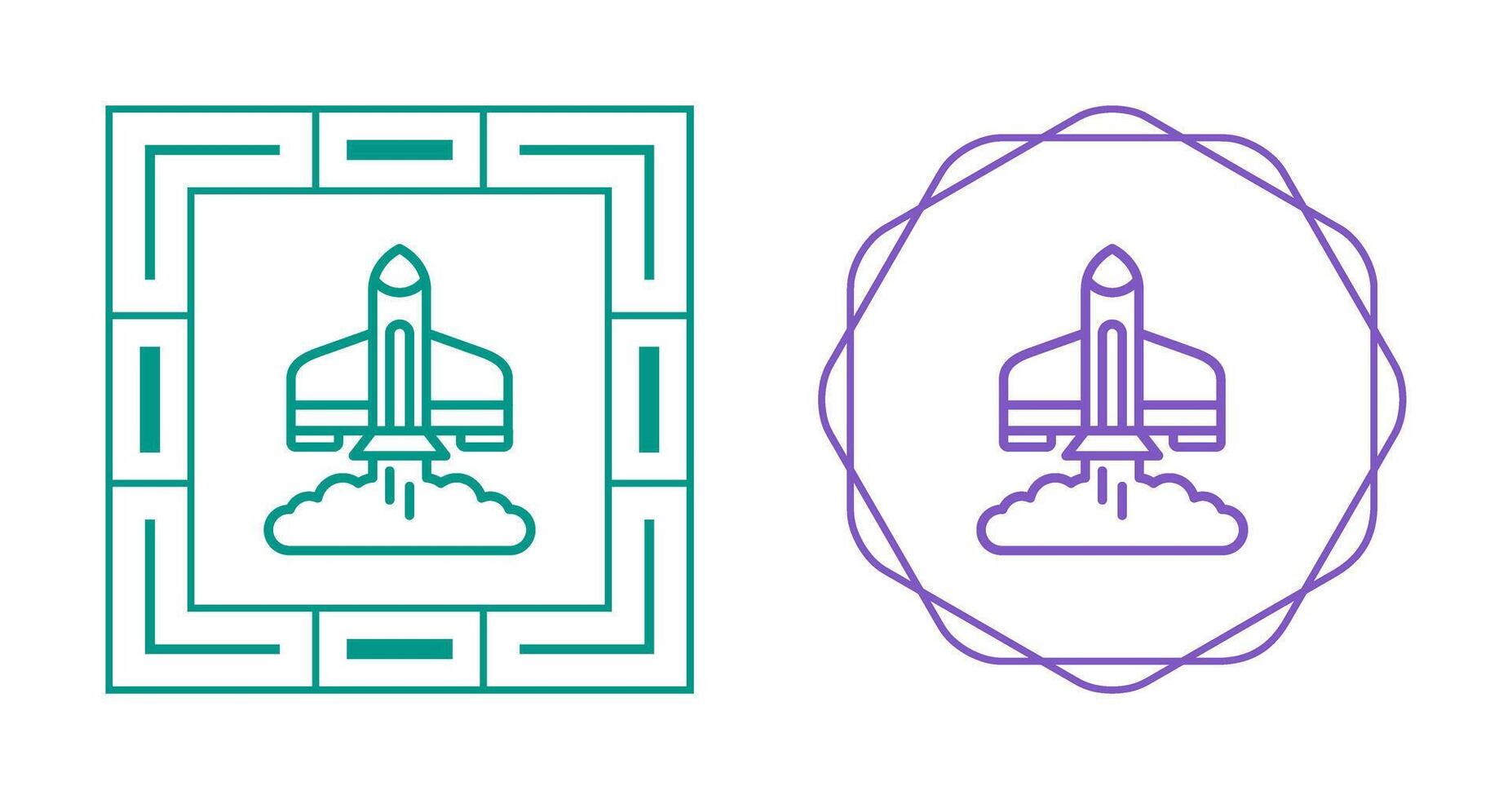 Rocket Launch Vector Icon