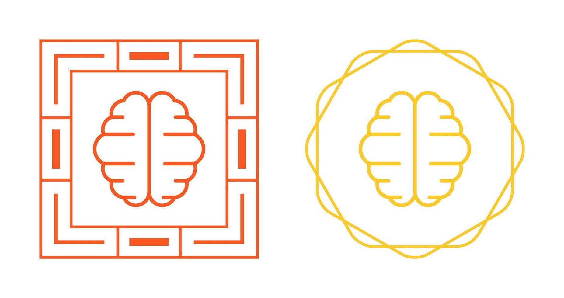 icono de vector de cerebro