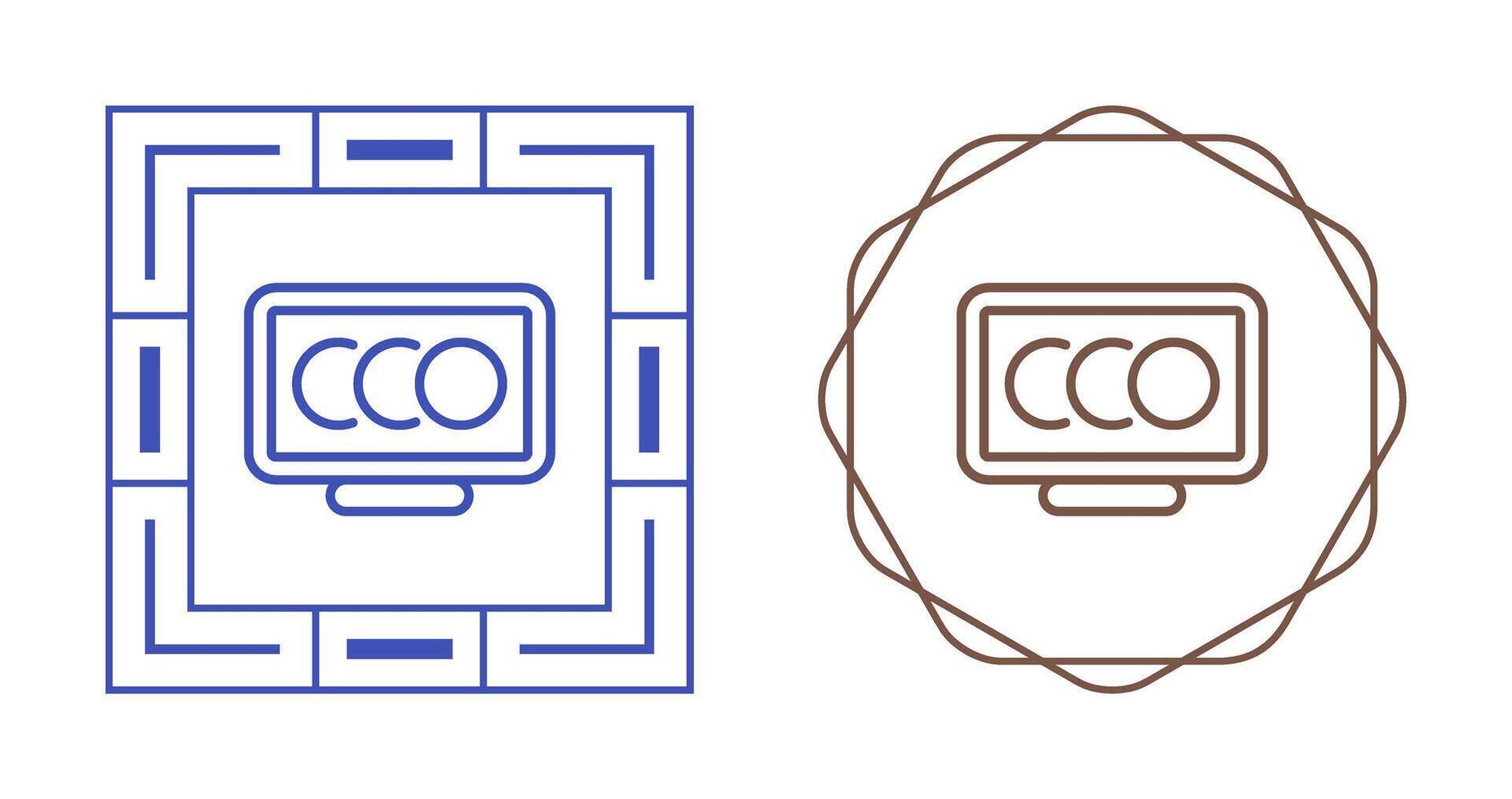 icono de vector de computadora de escritorio