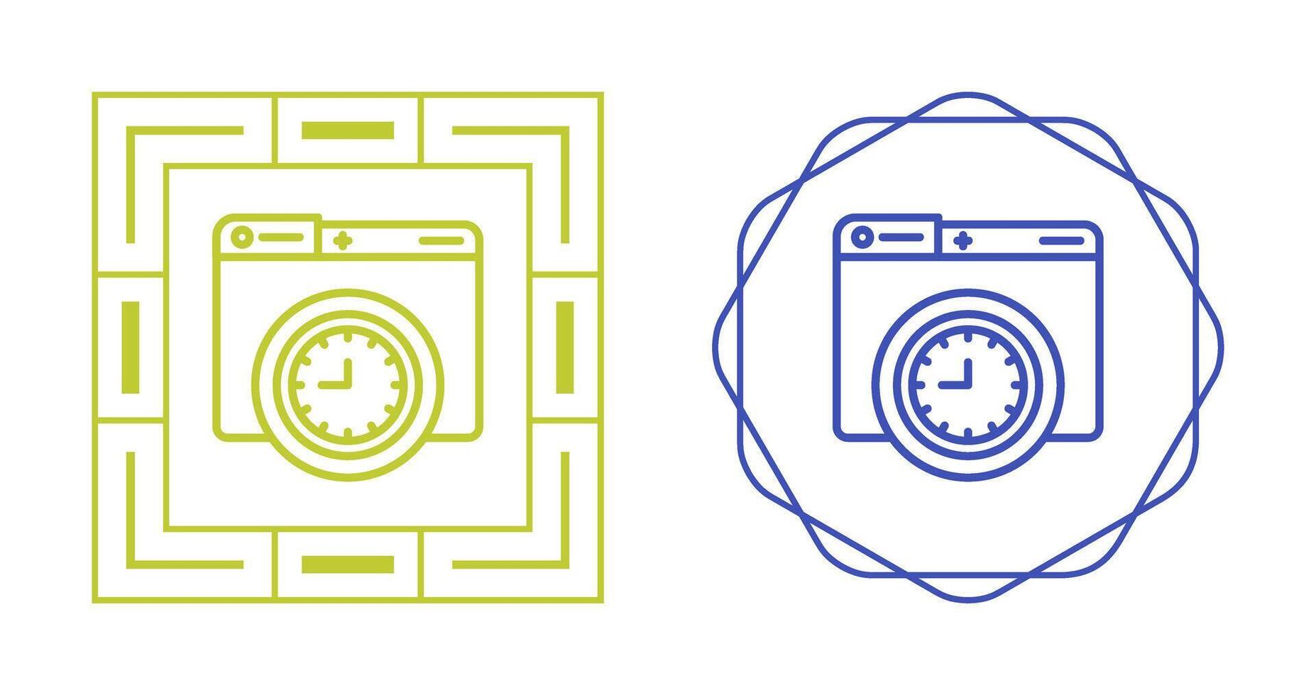 Clock Vector Icon