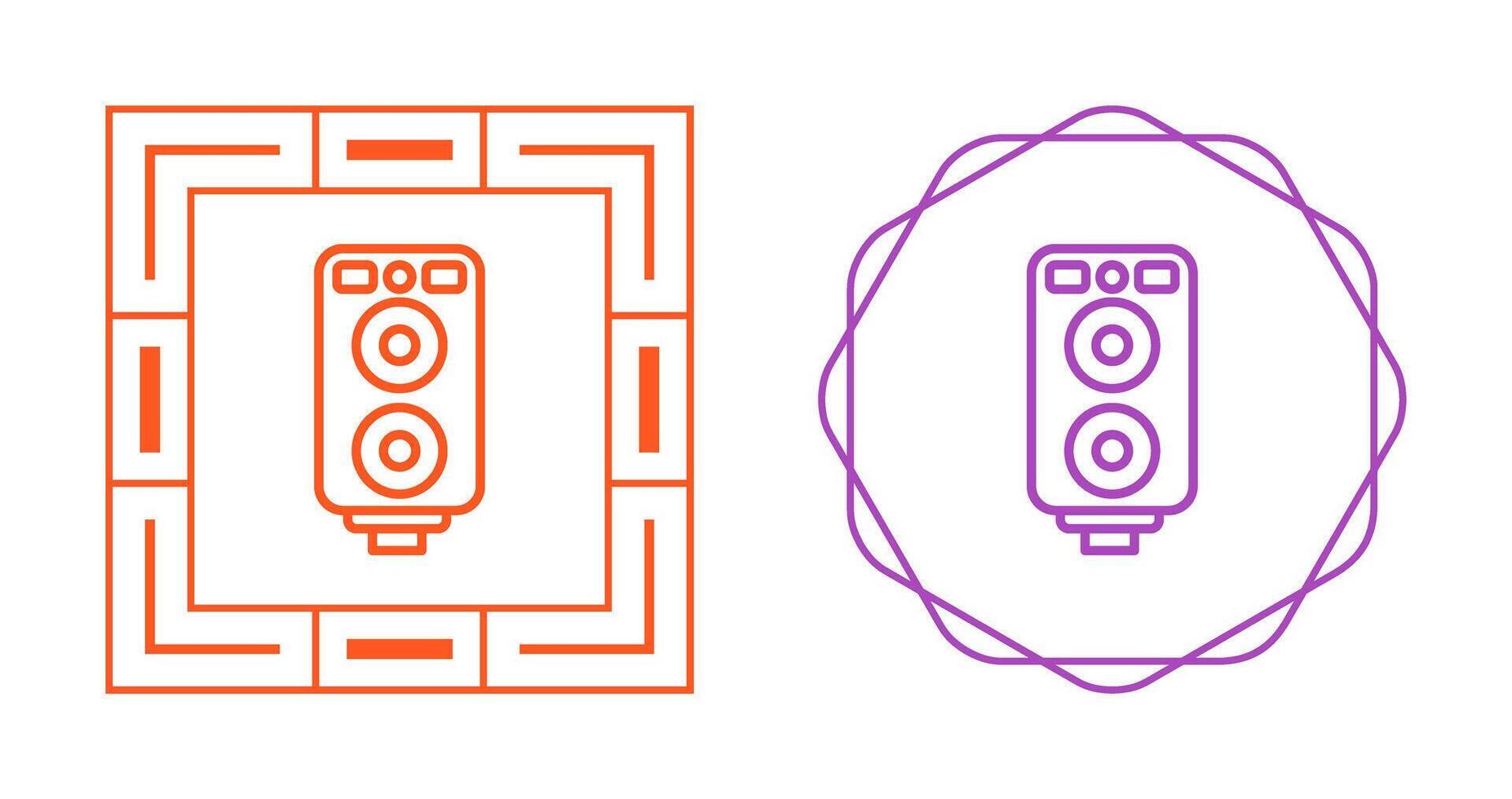 Sound System Vector Icon