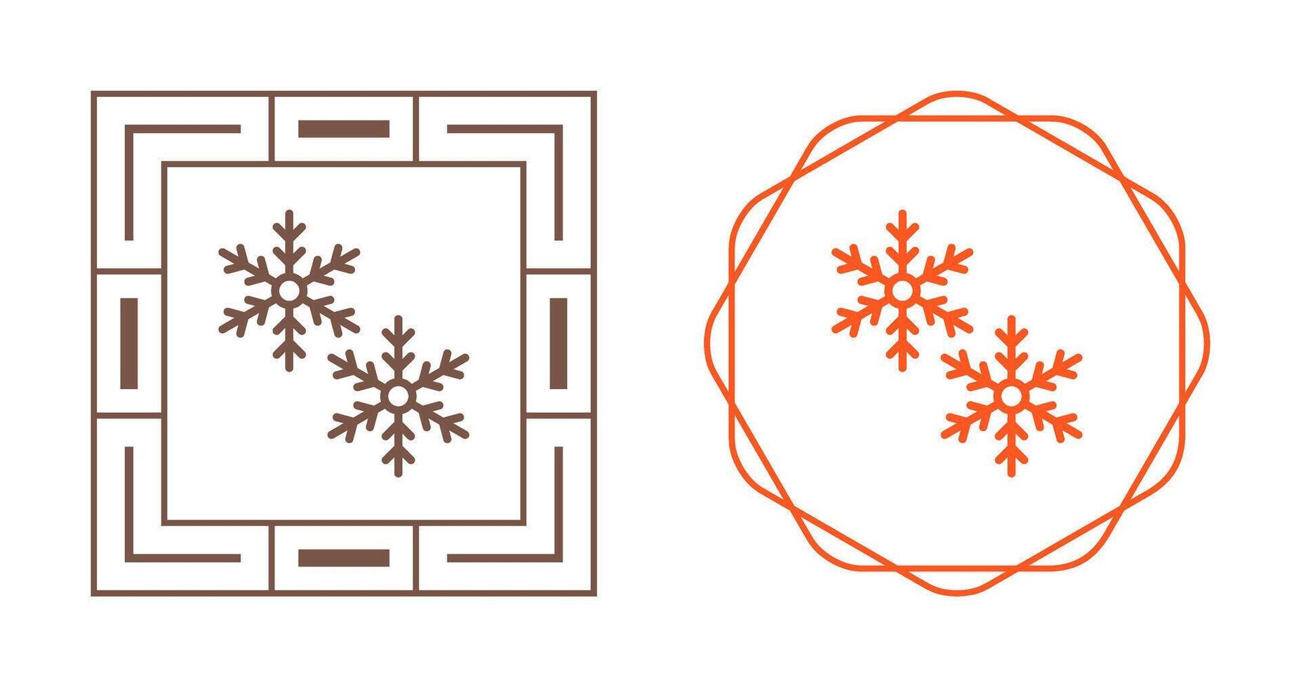 Snowflakes Vector Icon