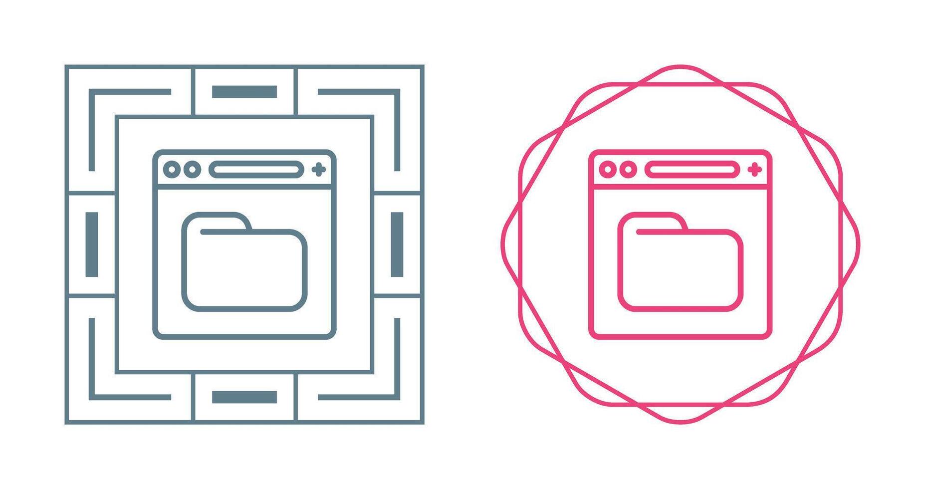 Browser Vector Icon
