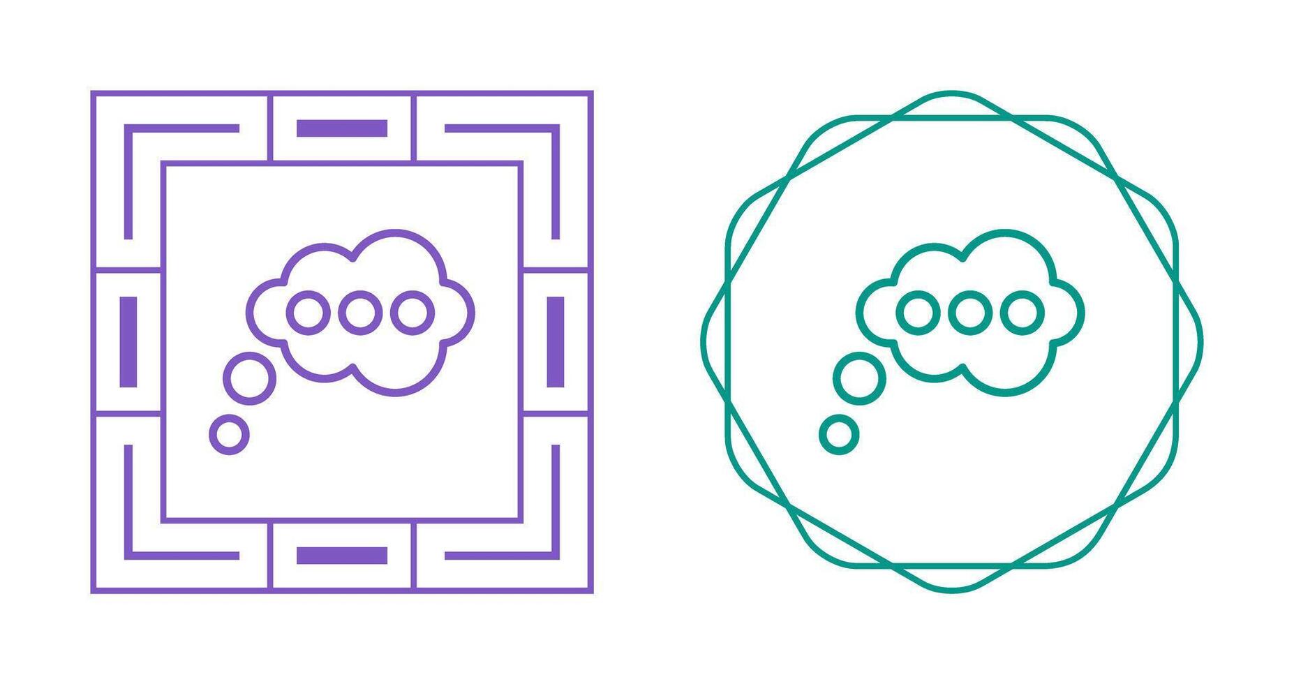 Thinking Vector Icon