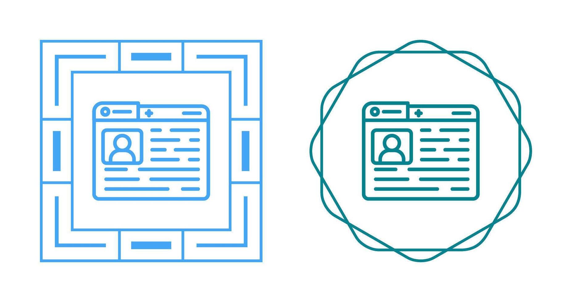 Profile Vector Icon