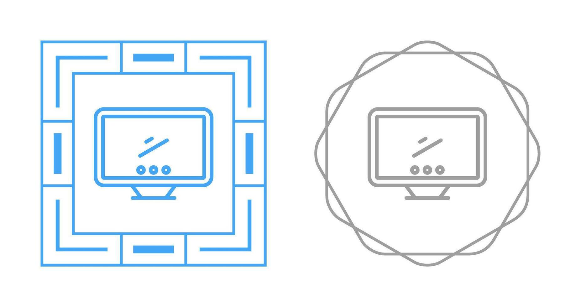 icono de vector de escritorio