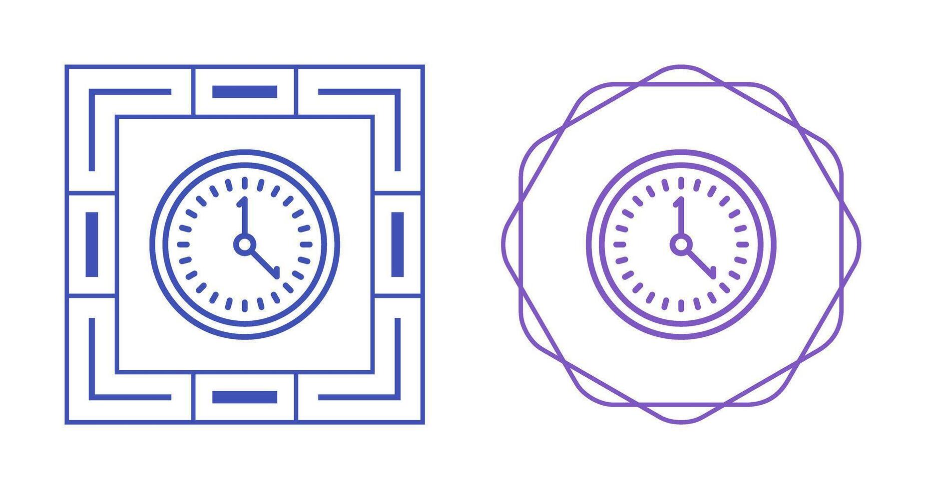 Clock Vector Icon