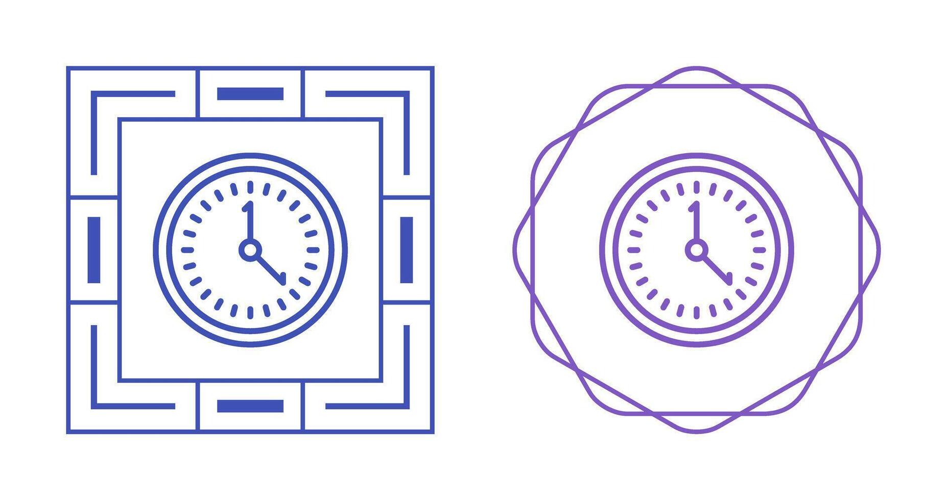 Clock Vector Icon