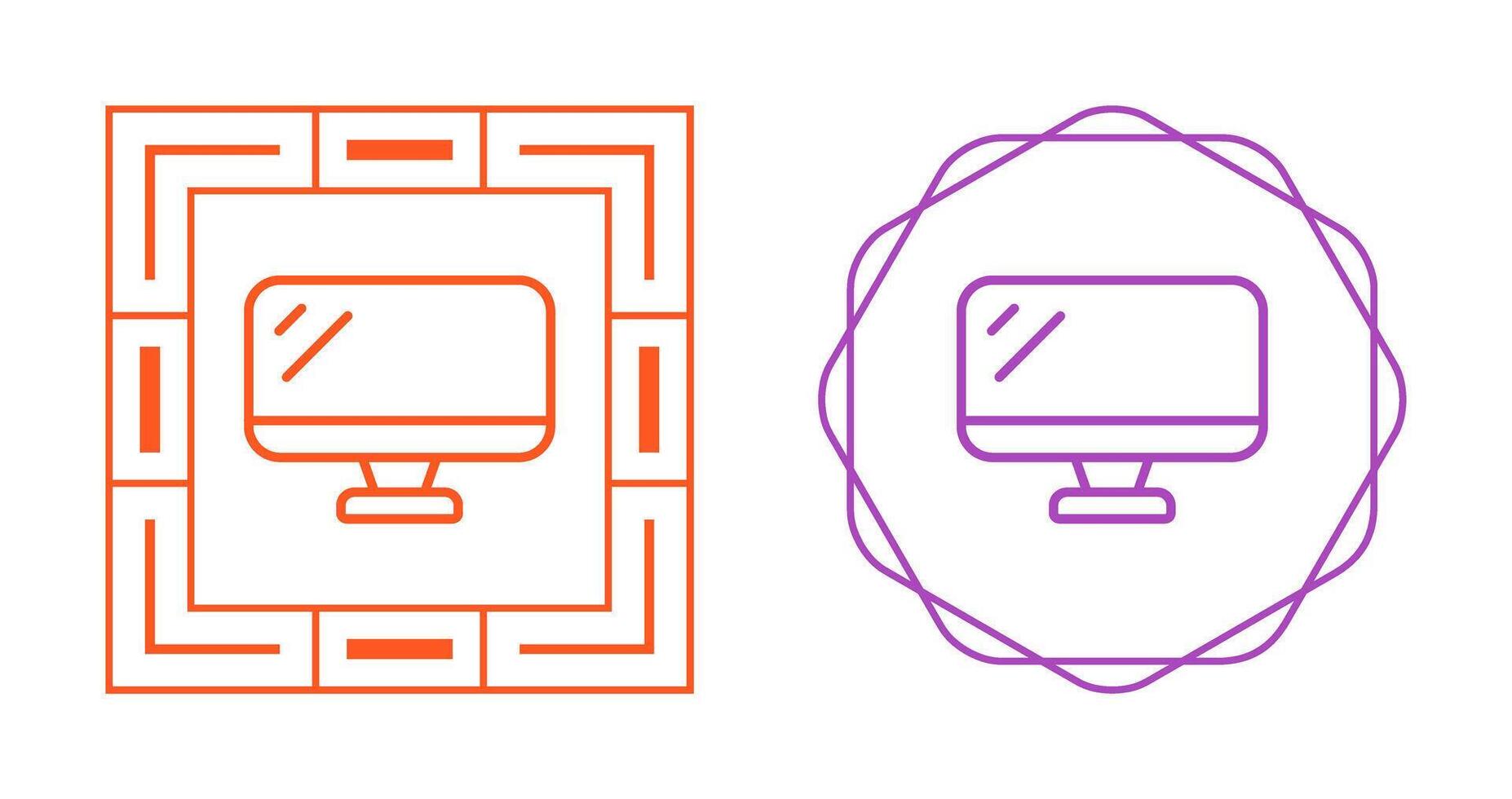 Monitor Vector Icon