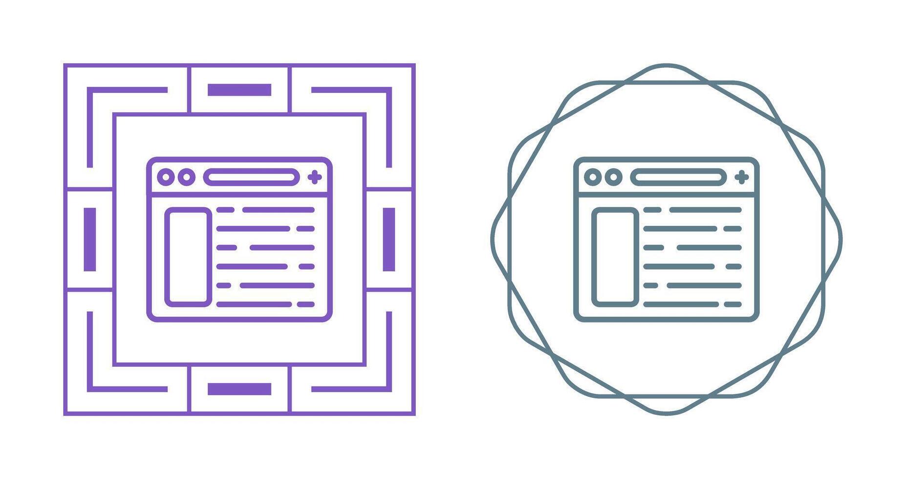 Browser Vector Icon