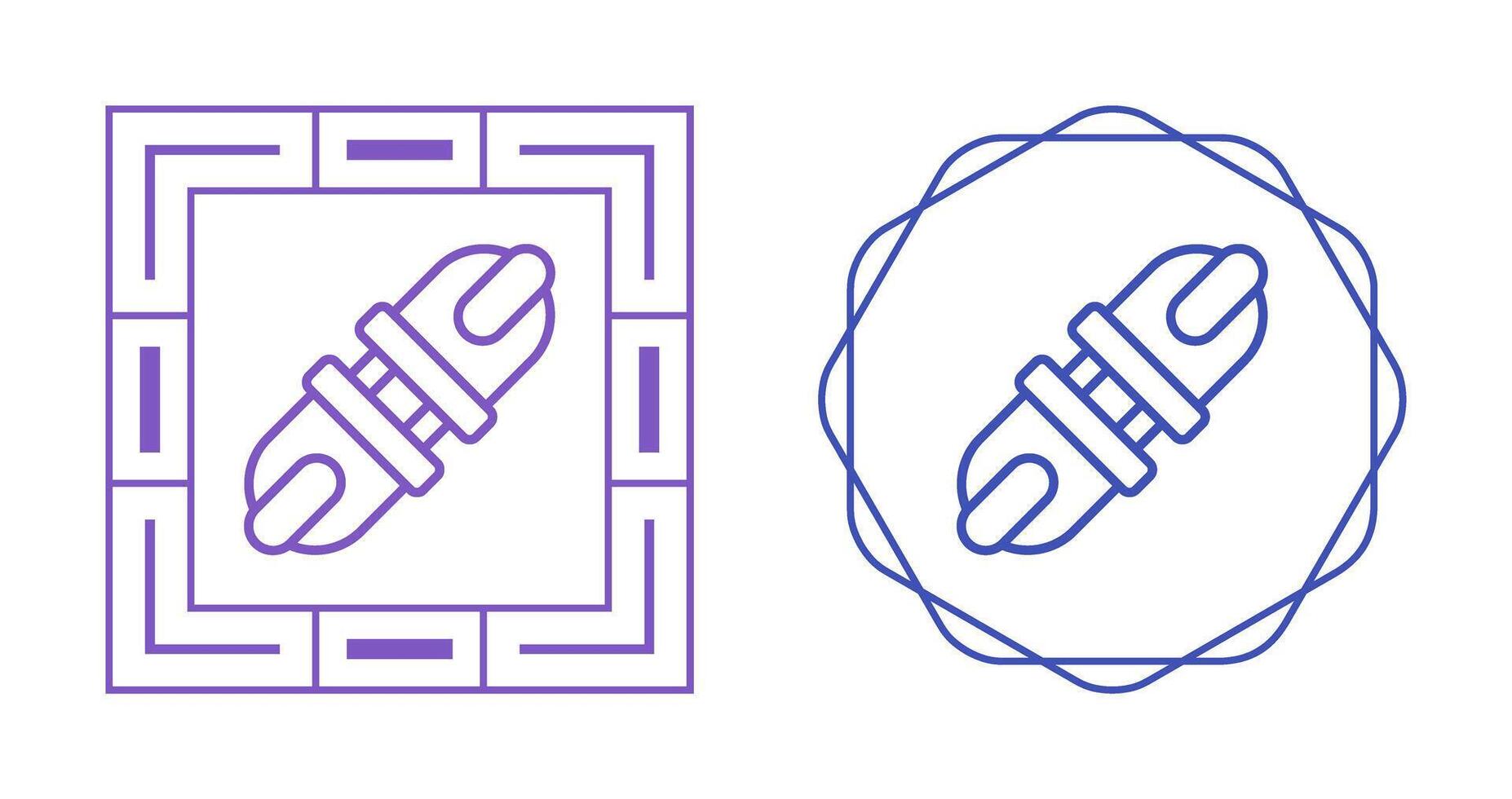 Unplugged Vector Icon