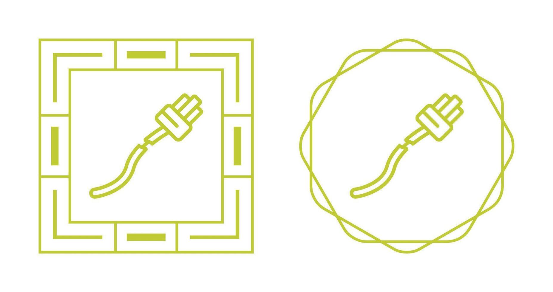 Broken Cable Vector Icon