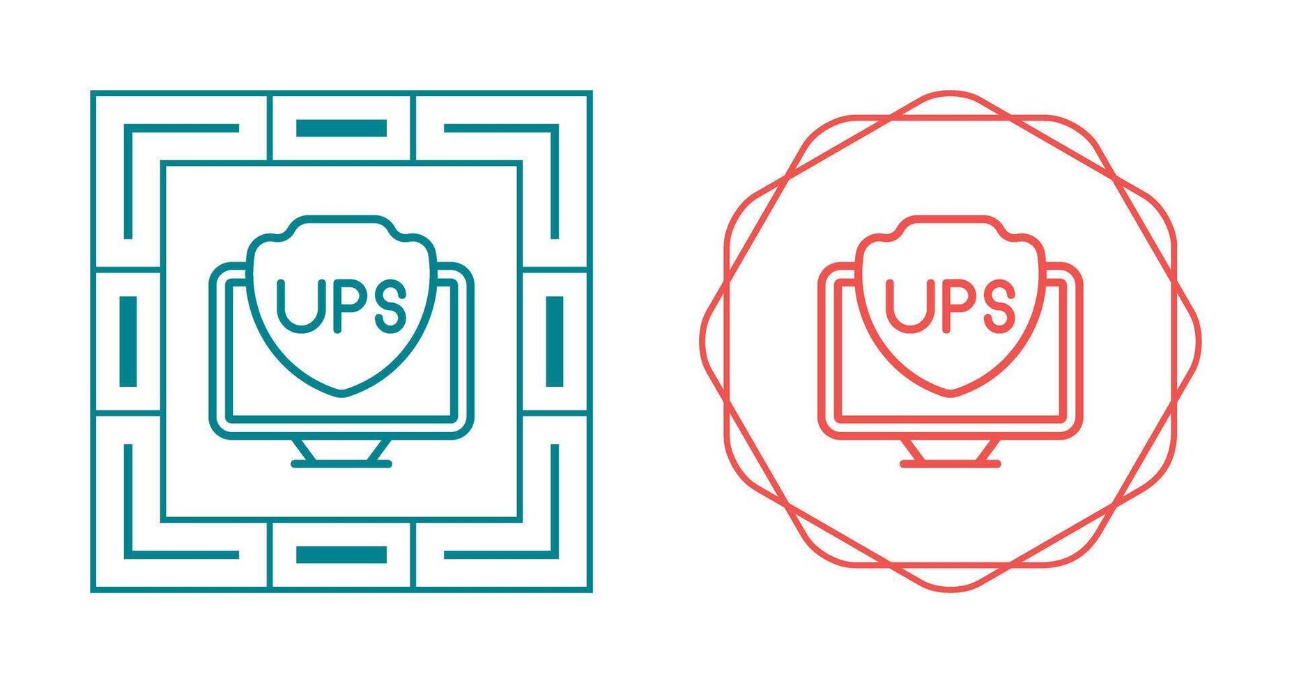 UPS Vector Icon