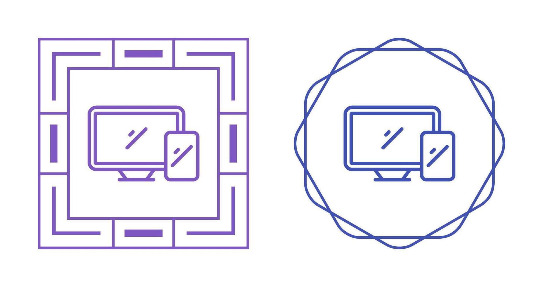 icono de vector de escritorio