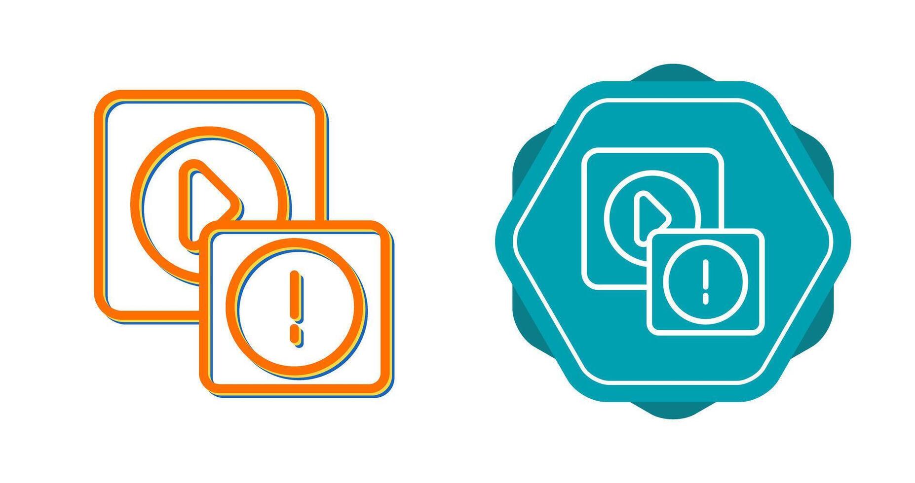 Error Vector Icon