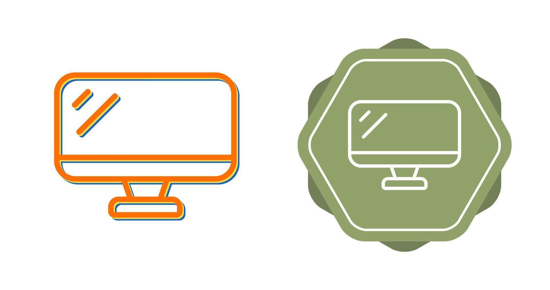 Monitor Vector Icon