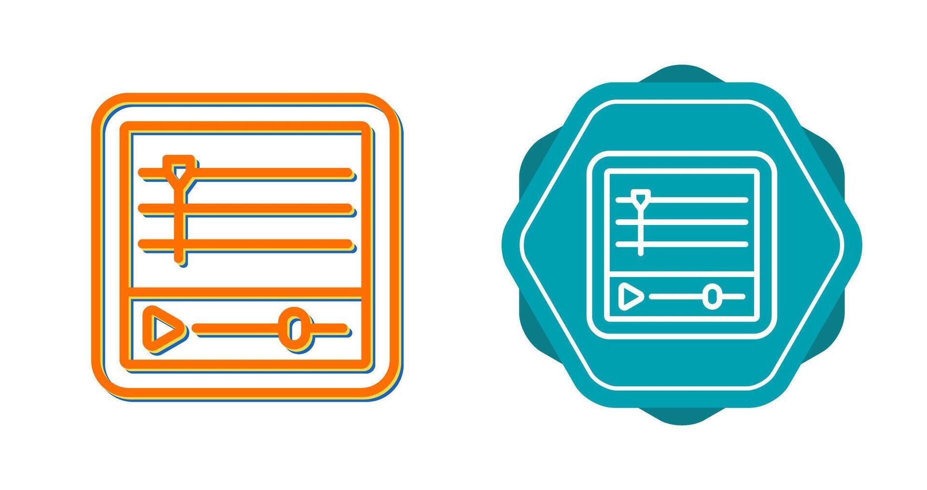 Timeline Vector Icon