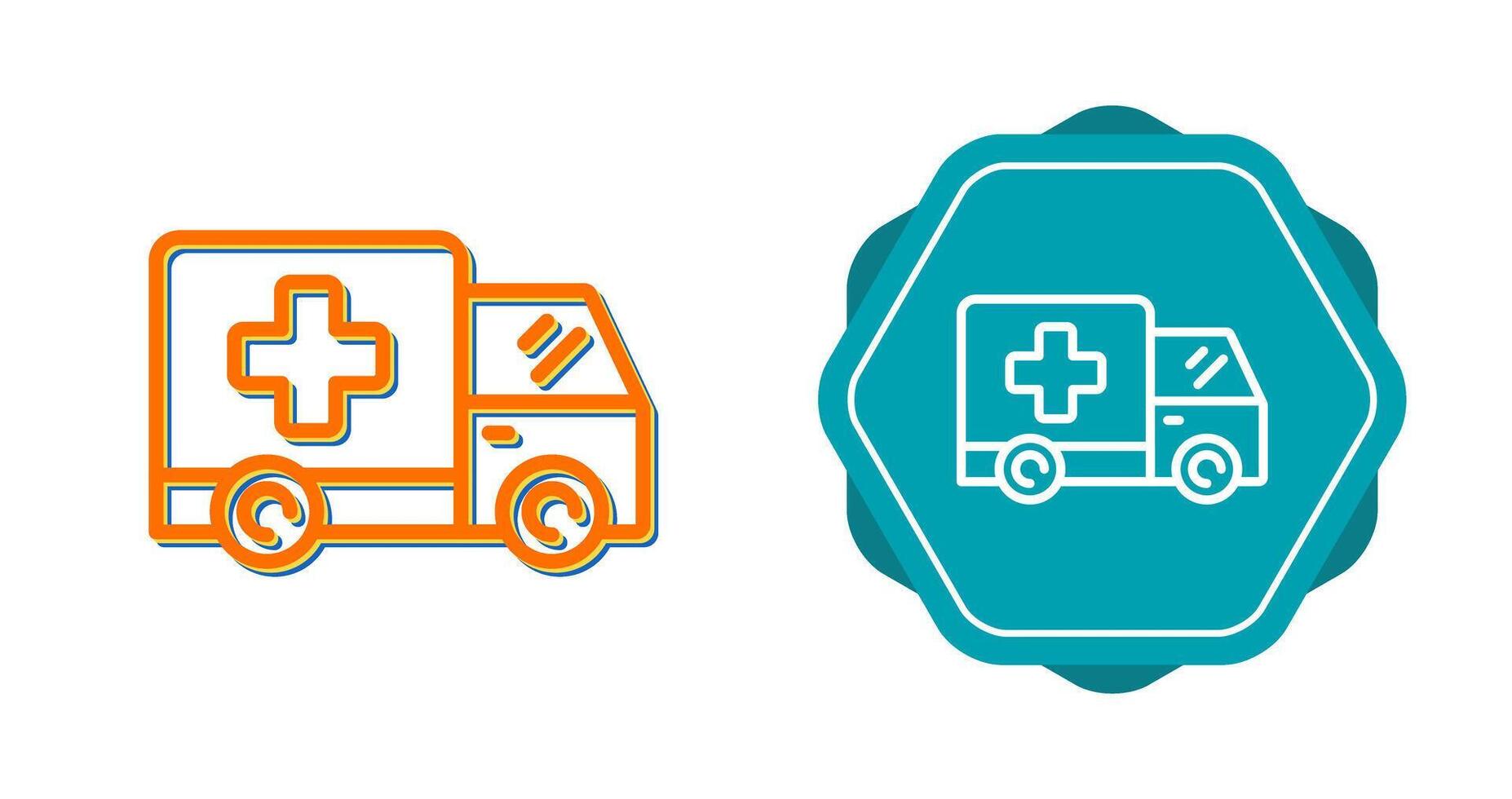 Ambulance Vector Icon