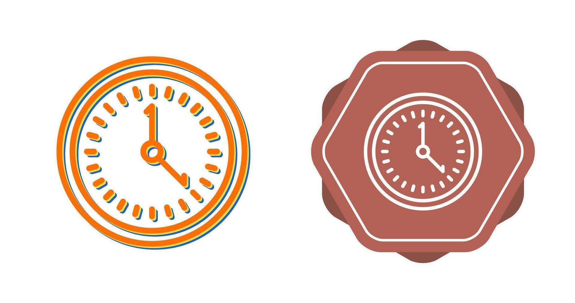 Clock Vector Icon