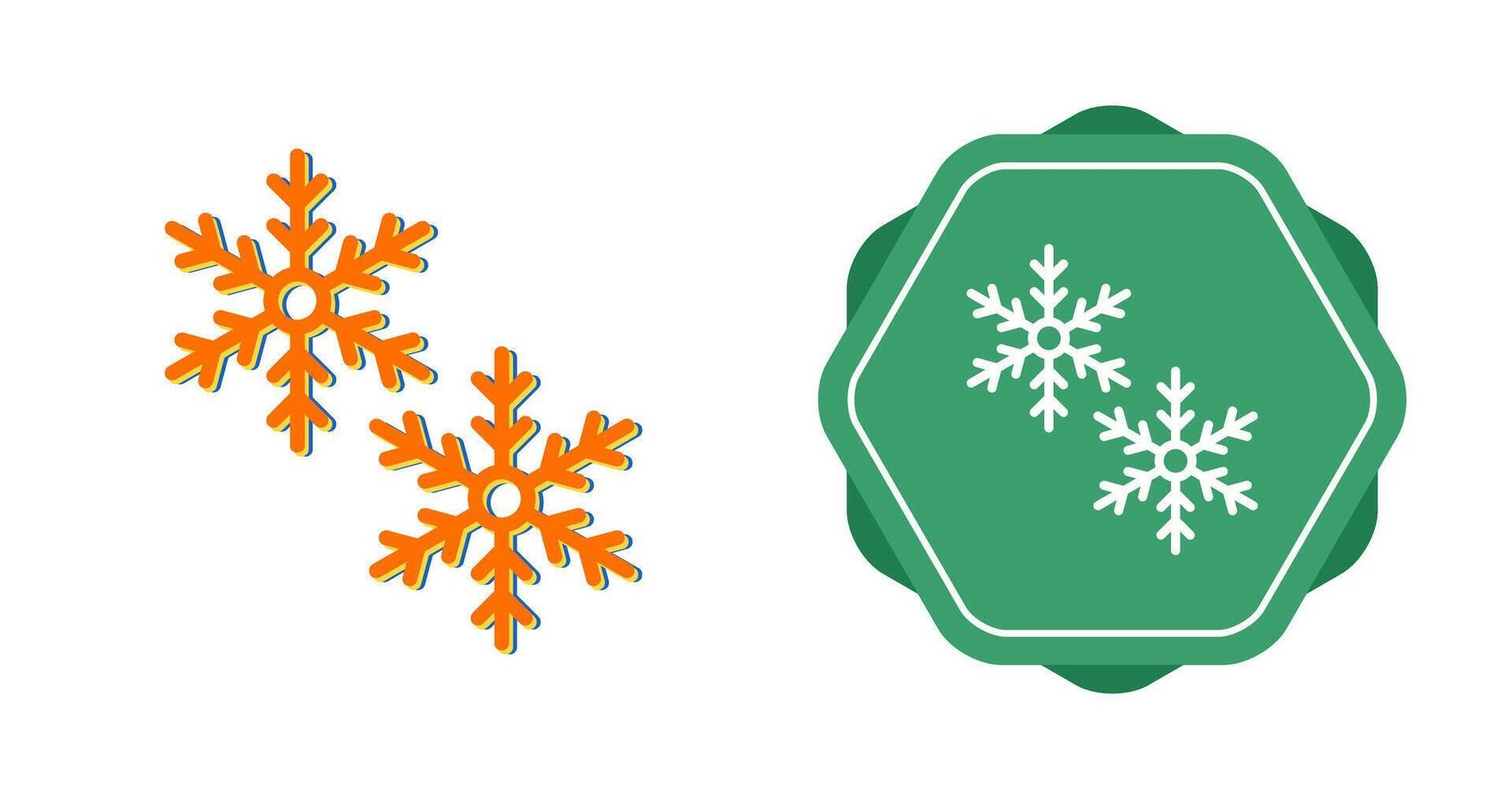Snowflakes Vector Icon