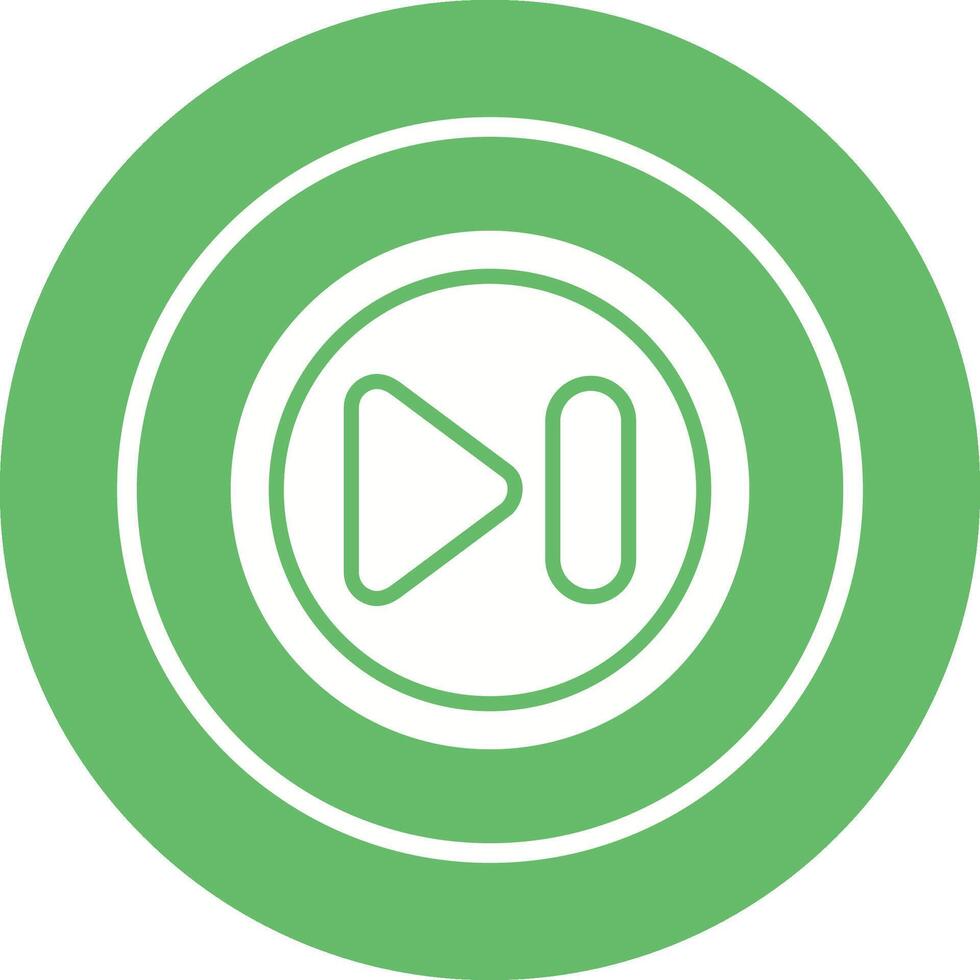 Next Track Button Vector Icon