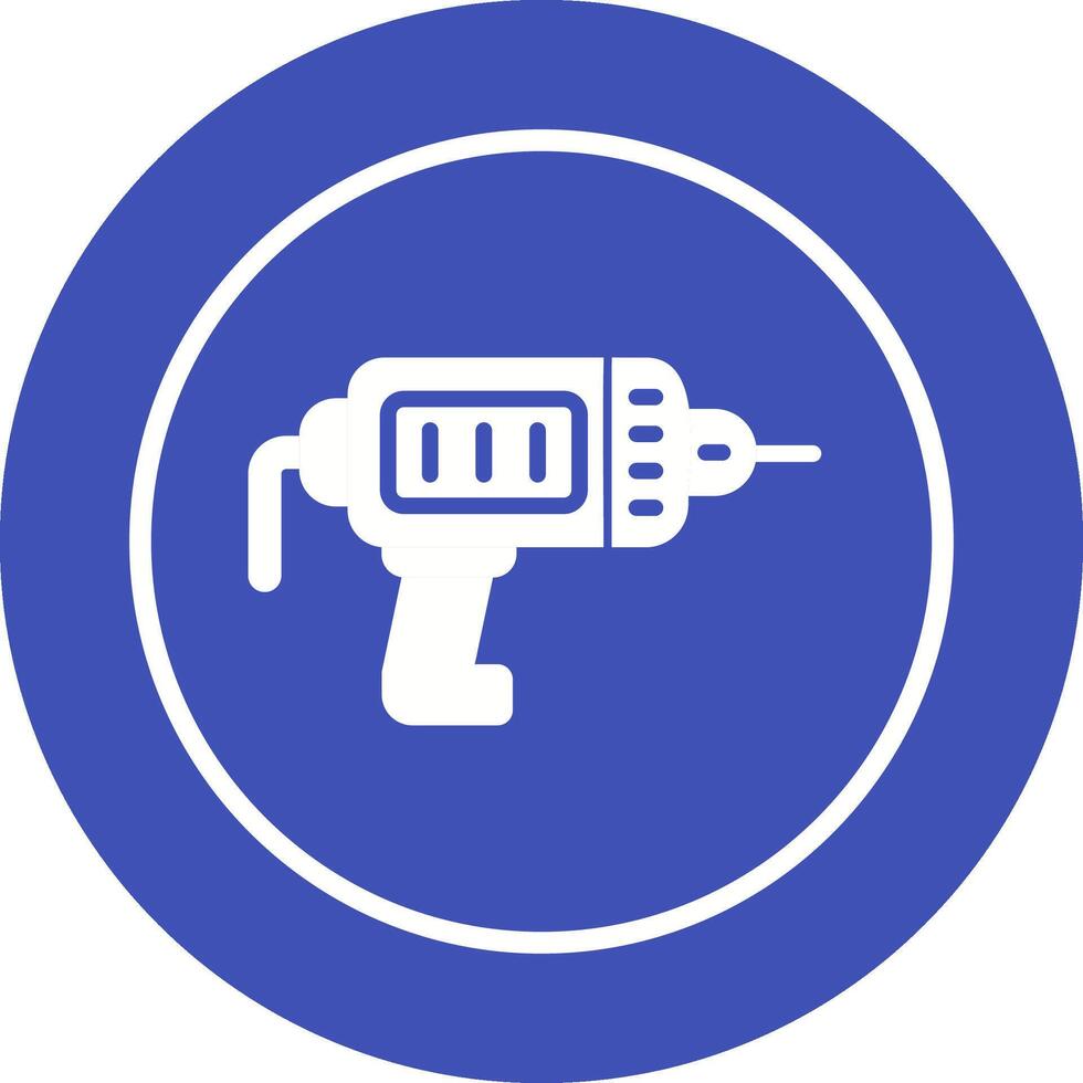 Electric Drill Vector Icon