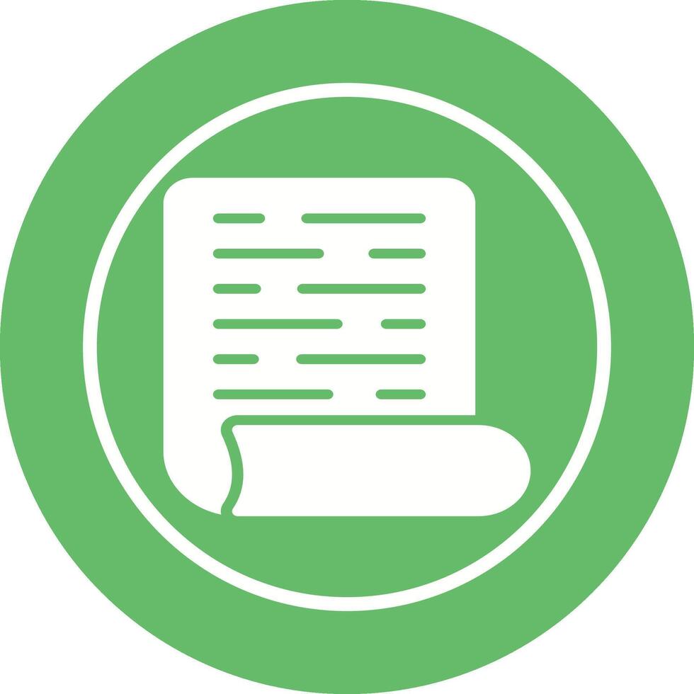 Page with Curl Vector Icon