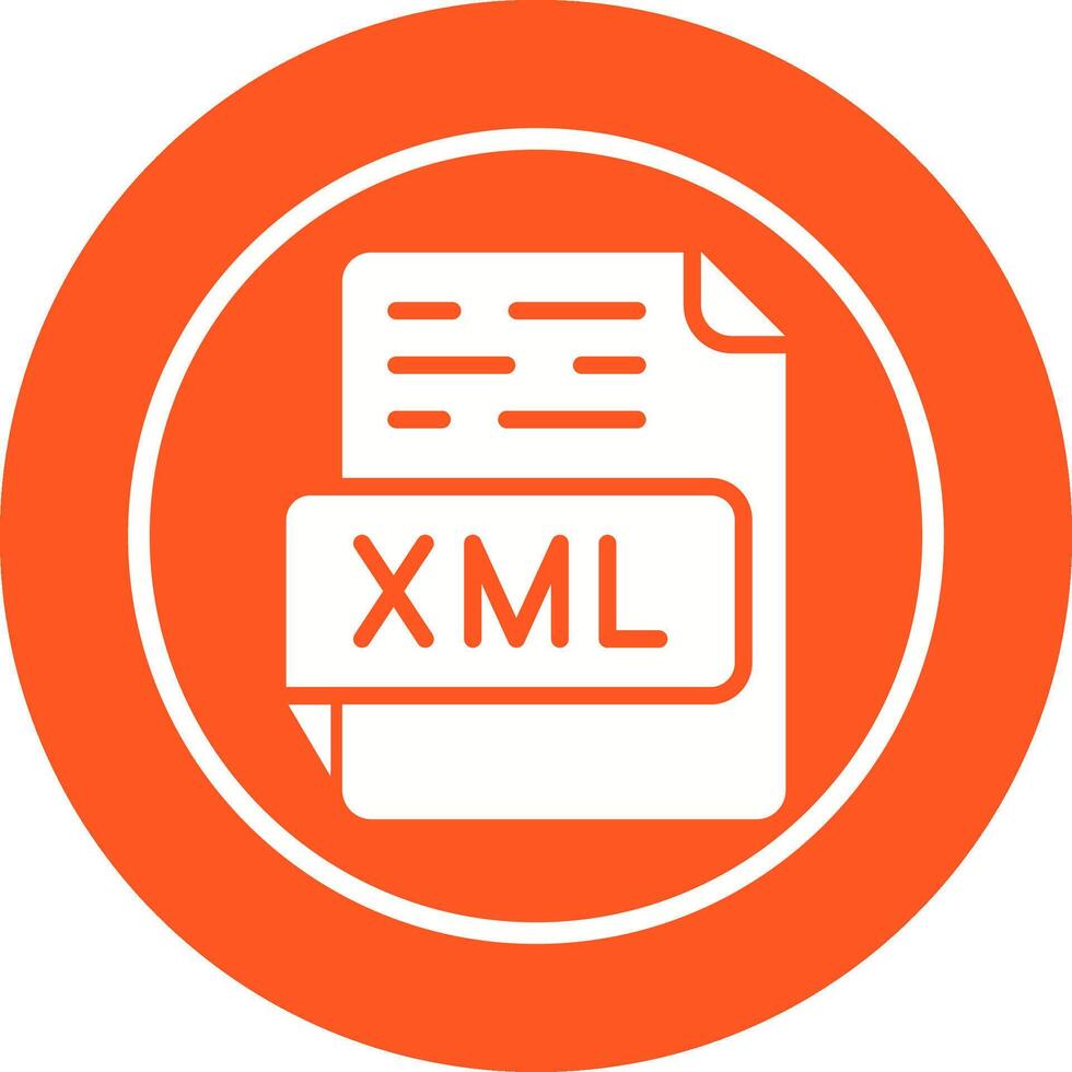 XML Vector Icon