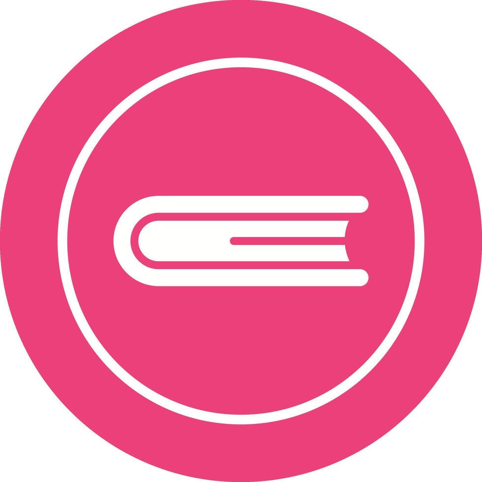 Closed Book Vector Icon