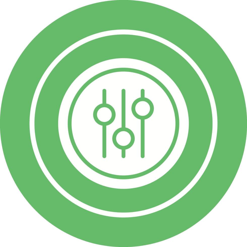 Audio Equalizer Vector Icon