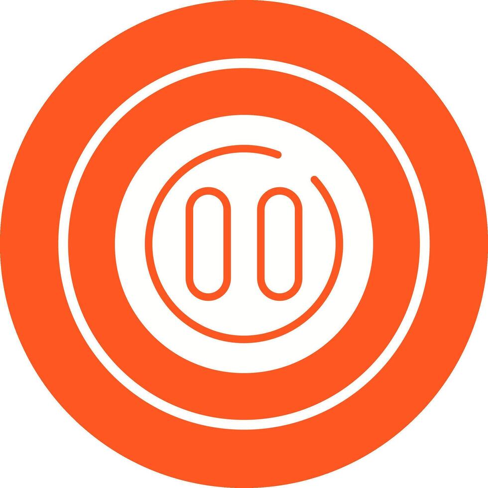 Pause Circle Vector Icon