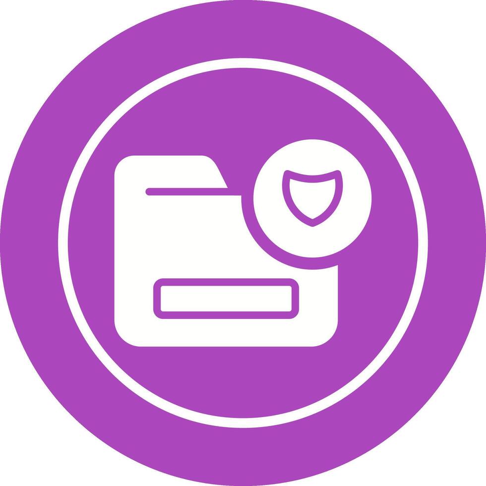 Document Security Vector Icon