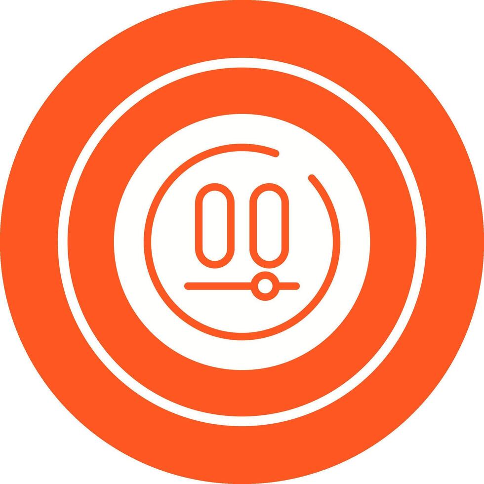 Video Pause Circle Vector Icon