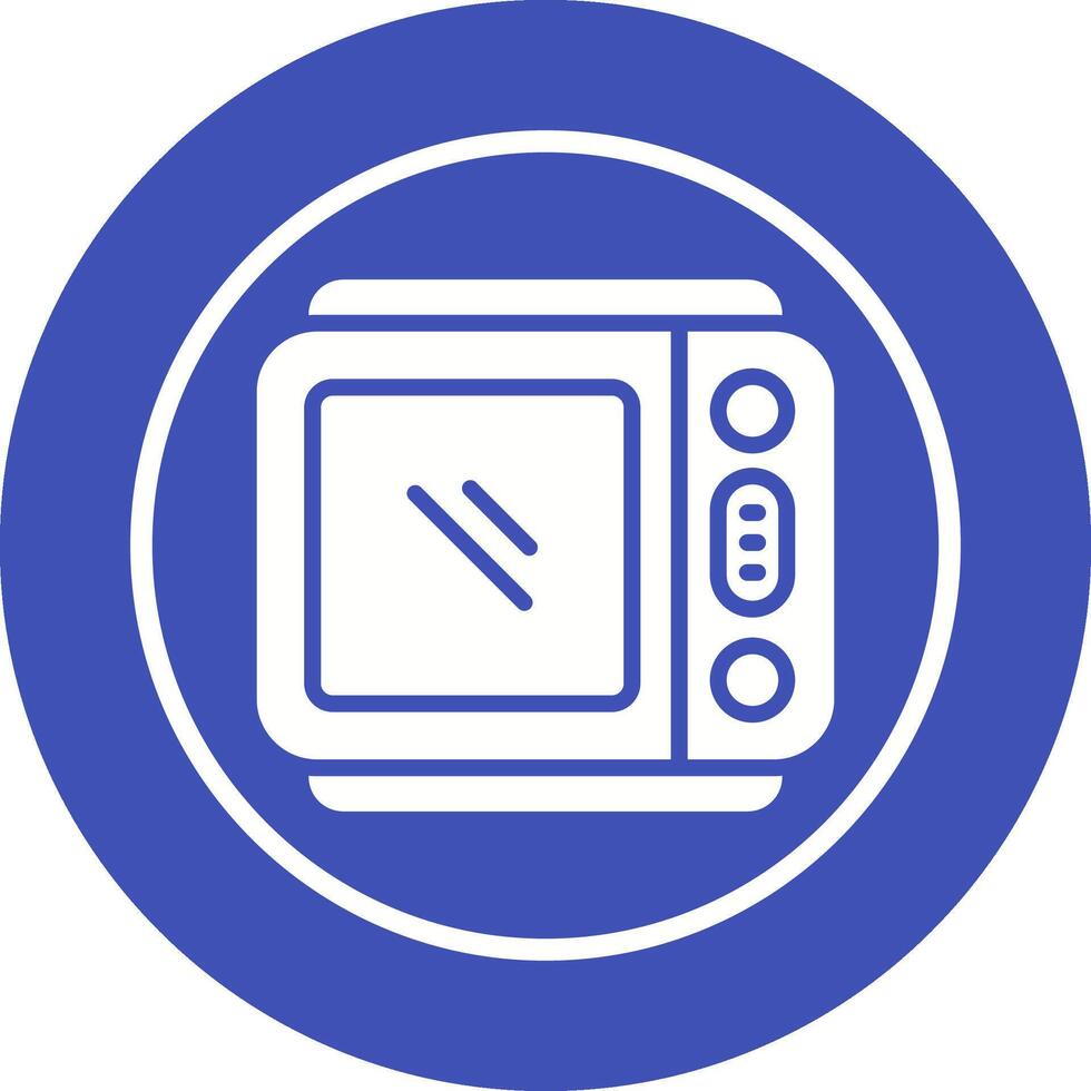 Microwave Vector Icon