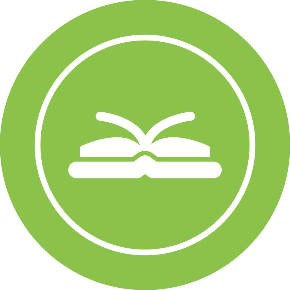 Open Book Vector Icon