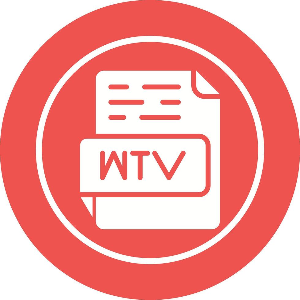 WTV Vector Icon