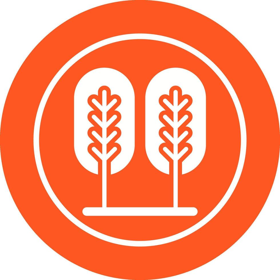Birch tree Vector Icon