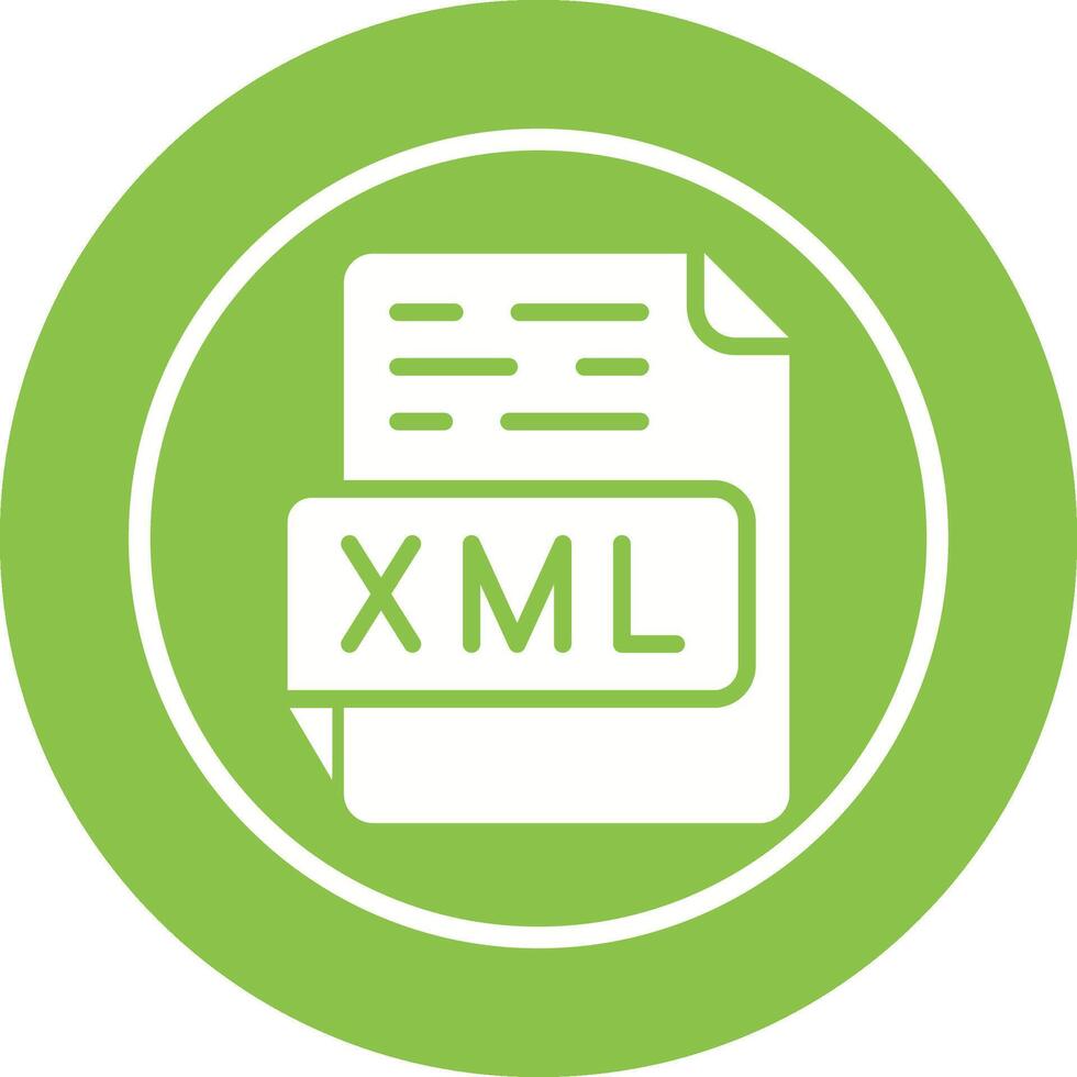 XML Vector Icon