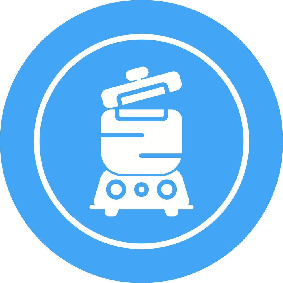 icono de vector de vapor