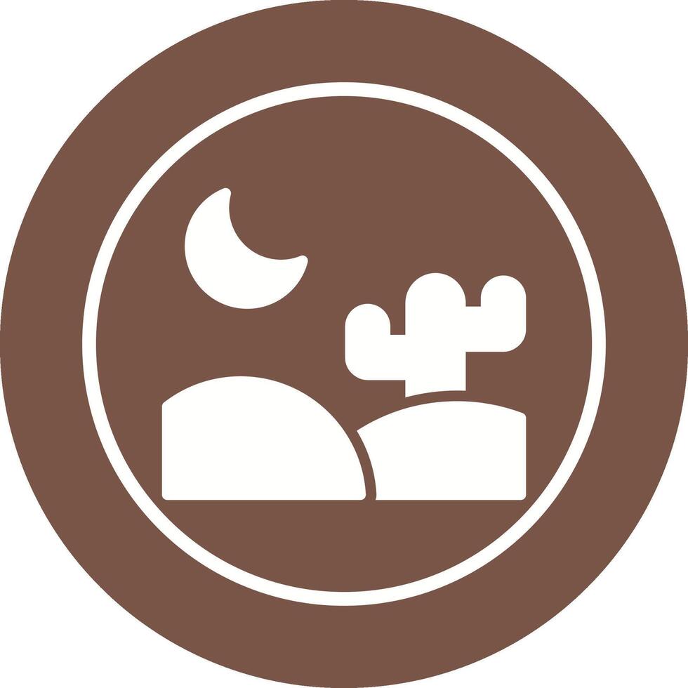 Desert Vector Icon