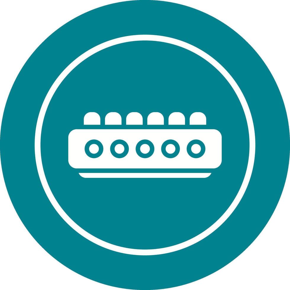 Cable Termination Block Vector Icon