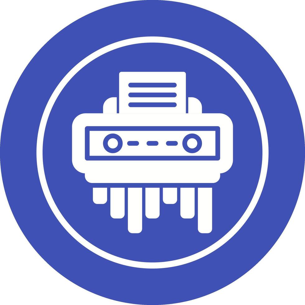 Shredder Vector Icon