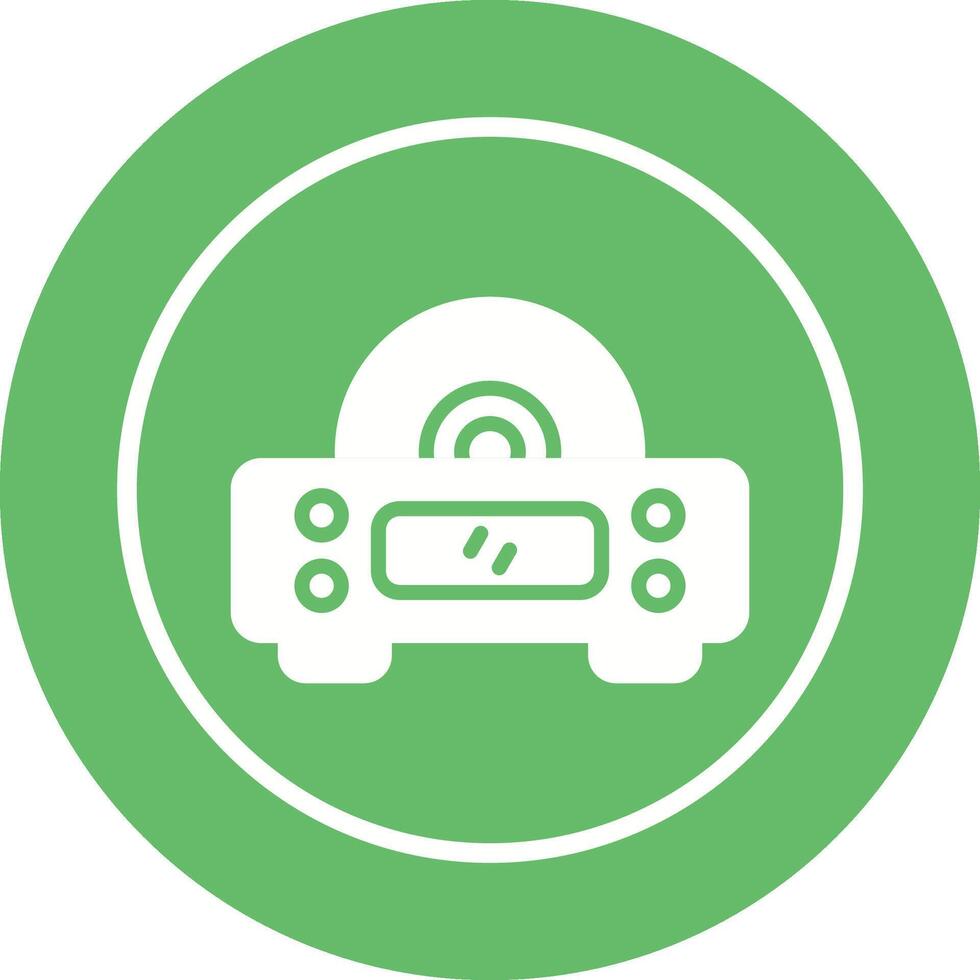 Cd Player Vector Icon